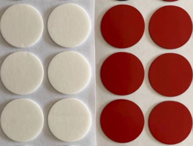 透明圆形胶贴pe泡棉双面胶白色eva泡棉胶贴 圆形双面胶冲型