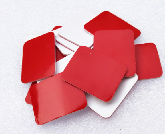 方形双面胶胶贴 强力pe泡棉双面胶红膜白胶红膜黑胶0.3-2.0mm