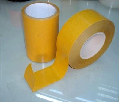 超薄透明强力PET耐高温无残留可移双面胶带0.05mm