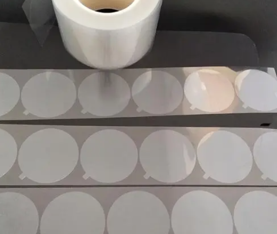 透明自粘pe薄膜 玻璃电器显示屏塑料保护膜冲型模切