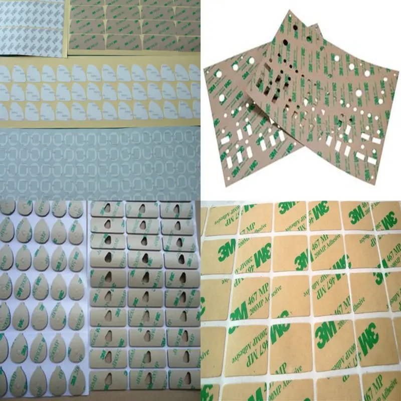 定制3m200mp双面胶3m透明pet双面胶模切冲型