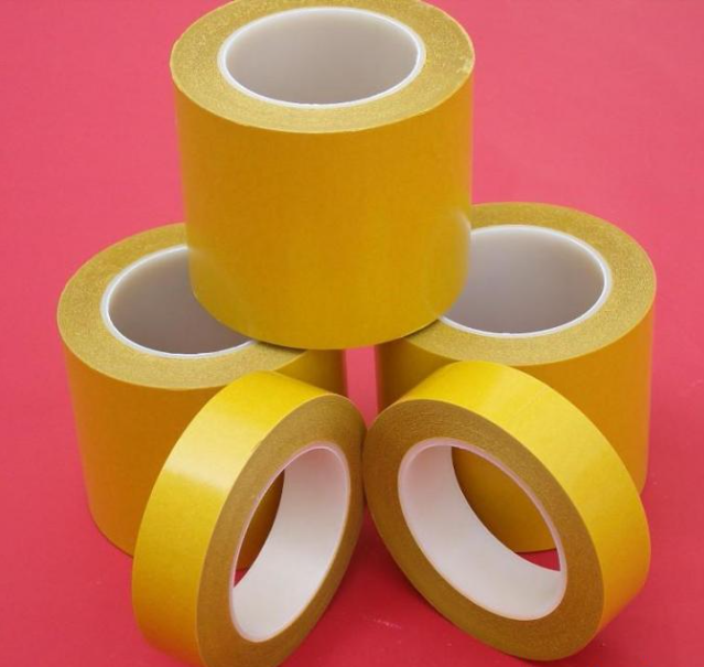 厂家直销 高透高粘PET双面胶带模切成型pet双面胶方形圆形异形