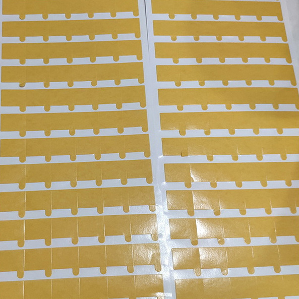 透明PET双面胶耐高温双面胶高粘超薄无痕不规则形状模切双面胶