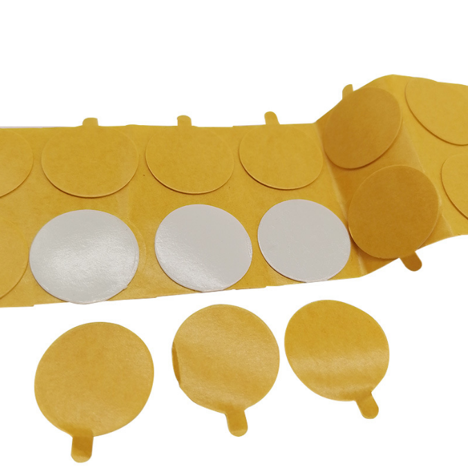 姜黄色PET双面胶 超薄双面胶 高透高粘无痕双面胶