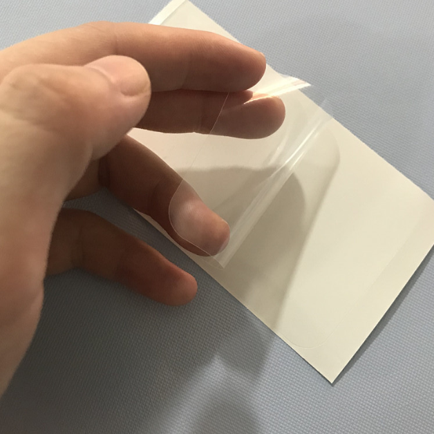 供应低粘无尘静电膜三层防刮PET保护膜圆形方形