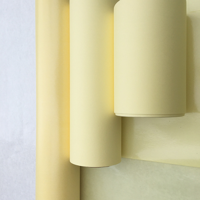 黄色离型纸 黄色单面离型纸90g黄色单面硅油纸离型纸 离型纸厂家